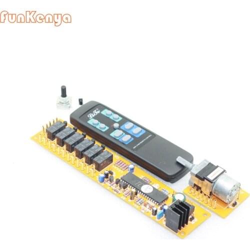 LITE GA-5 4 Channel Remote Control Volume Kit ALPS Motor Potentiometer Signal Input Selection Kit