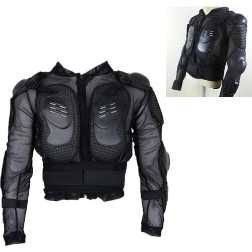 1 Piece Motorcycle Jacket Men Full Body Guard Armour Motocross Safe Protective Gear M-XXL