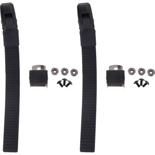 Energy Strap Pads + Strap Clamp Clip Hook Buckle with Mounting Screws Nuts for Inline Roller Skate Spare Parts, Durable