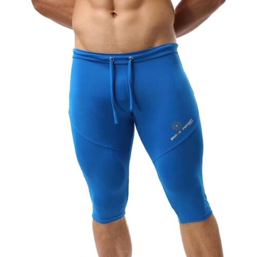 New Multifunction Men Tight Sport Shorts Summer Fitness Gym Workout Cycling Short