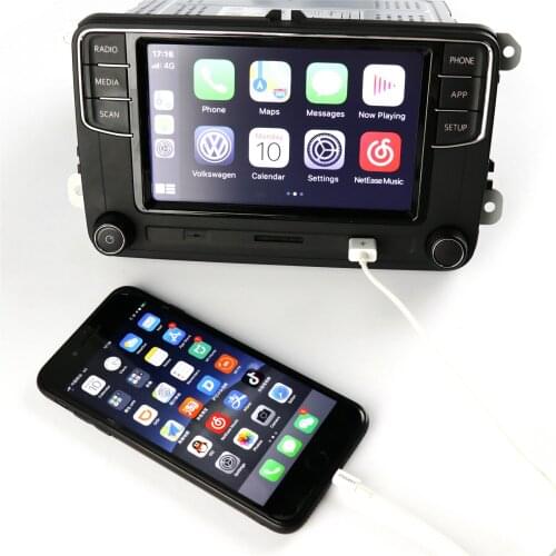 TAIHONGYU Original Noname 6RD035187B Carplay Android Auto Radio RCD340G 330 360 Fit For VW Tiguan Golf 5 6 MK5 MK6 Passat Polo