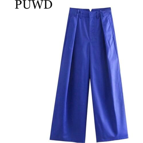 PUWD Women's Wide Trousers
