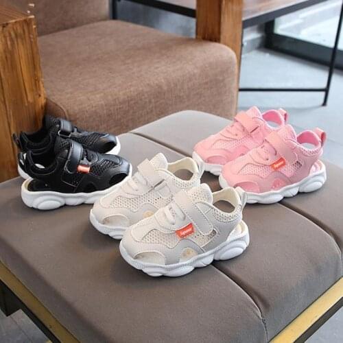 2020 Summer Baby comfortable sandals summer new boy girls beach shoes kids casual sandals children fashion sport sandals 21-36