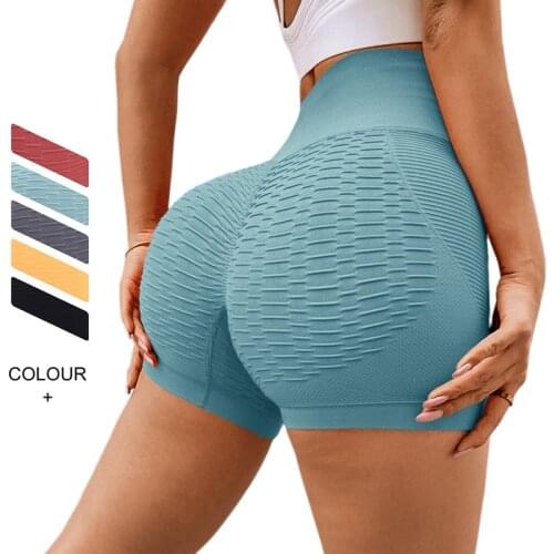 Seamless Sports Shorts For Women High Waist Hip Push Up Short Leggings Gym Yoga Shorts Workout Fitness Shorts