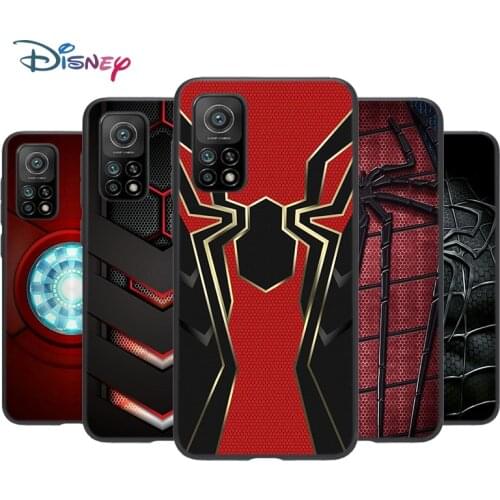 Iron Spider Man Infinity War Silicone Cover For Xiaomi Mi Note 11i 11 10T 10 9 9T SE 8 Lite Pro Ultra 5G Phone Case Shell