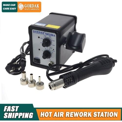 GORDAK 958A hot air gun desoldering station constant temperature adjustable temperature maintenance hot air station