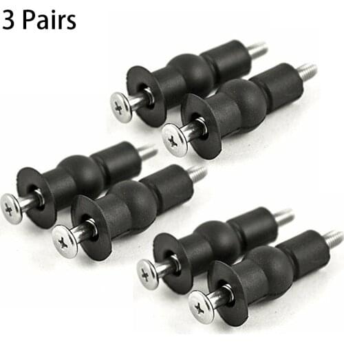 Toilet Seat Top Fix Seat Hinge Hole Fixings Well Nut Screw Rubber Back To Wall Toilet Cover Screw Cover Plate Accessories