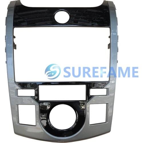 Car Radio DVD Cover for KIA Cerato Forte Coupe Koup 2009-2012 Installation Fascia Panel Audio Dash Interior Trim Kit Facia Cover