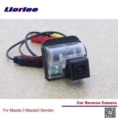 Car Reverse Camera For Mazda 3 Mazda3 Sendan - Rear View Back Up Parking Reversing Camera - Night Vision High Quality