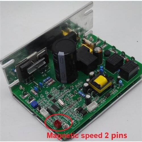 Free Ship ZYXK6 Magnetic speed Light speed SHUA BC-1002 treadmill circuit board motherboard driver control PCB-ZYXK6-1012-V1.3
