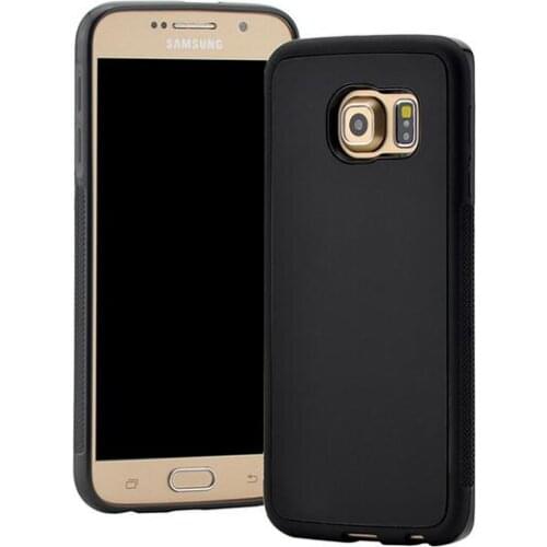 Upgrade Anti-gravity Nano Suction Cover Adsorbed Phone Case For Samsung Galaxy S6 S6 Edge S7 S7 Edge S8 50 pcs/lot free shipping
