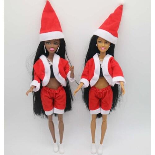 Black skin dolls Christmas gift Christmas dolls