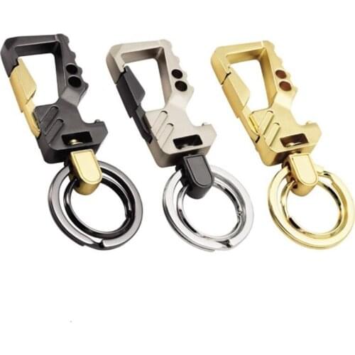 Zinc Alloy Universal Car Styling Keyring Keychain Key Chain Ring Personality Multifunctional Quality