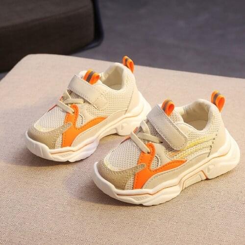 Children Casual Shoes For Girls Sneaker Boys Sport Shoes Spring New Soft Bottom Baby Toddler Flat Sneakers Kids Running Shoes