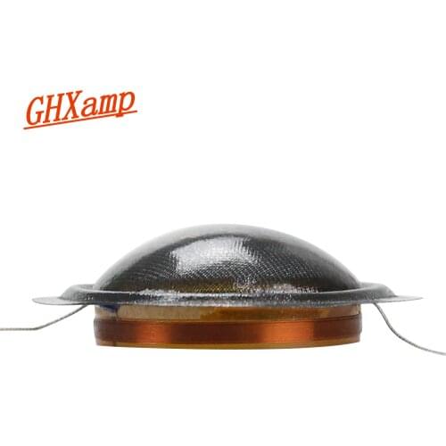 Ghxamp 25.5MM Dome Treble Voice Coil 1"inch 8OHM Translucent silk Diaphragm Speaker repair SS1II QA-2101F accessories DIY