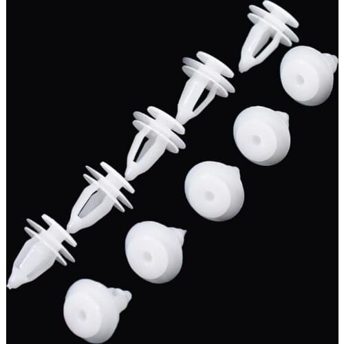 50Pcs Interior Door Card Trim Panel Clips Fastener Boot Clamp Lining For BMW X3 X4 X5 X6 3 Series E30 E90 Car Clips Accessories