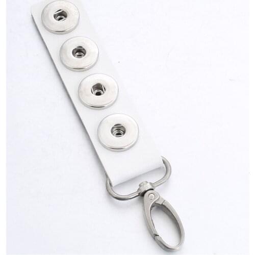 Leather Ultra Simple Portable Keychain Glows