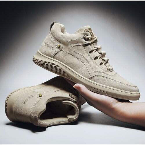 Zapatillas Deportivas Hombre Sneakers For Men Shoes Designer Mens Hightop Mens Leather Tenisky Panske Fashion 2019