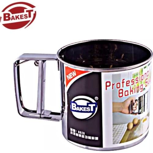 BAKEST Small Stainless Multi-Functional Powder Sieve Flour Sifter