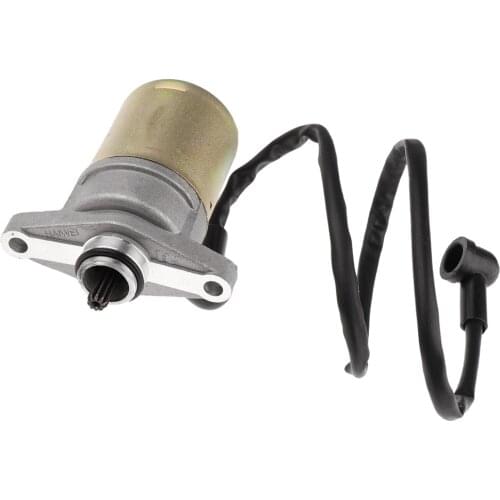 Motorcycle Moped Scooter ATVs Go Carts Starter Motor for 10 Teeth GY6 47cc 49cc 50cc 60cc 72cc 139QMB GY6 Engine