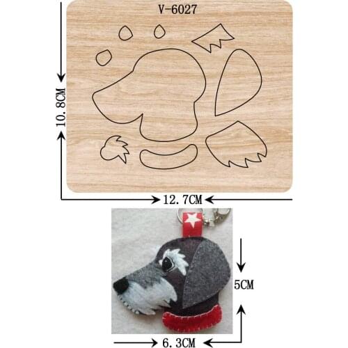 New DOG wooden dies cutting dies for scrapbooking Multiple sizes V-6027