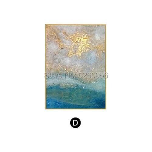 Landscape Sky Abstract Canvas Painting Living Room Restaurant Interior Decoration Picture Wall Art Hand Painted Oil Painting