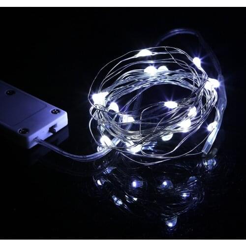 RUOCLN LED String Lights With Transparent Wire
