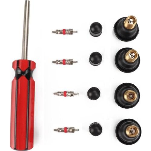 Tire Valve Stem Core Removal Tool Single Head Tire Tyre Valve Core Remover Tool For Car Motorcycle Tube Installer Tire Repair