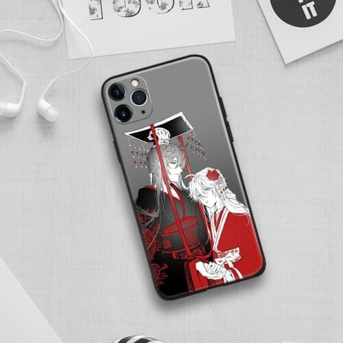 Genshin impact zhongli x aether For IPhone Se 6 6s 7 8 Plus X XR XS 11 12 Mini Pro Max Glass TPU Silicone Phone Case Cover Shell