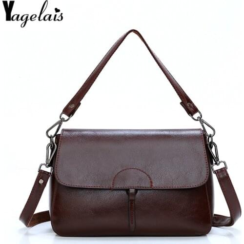 Womens Clutch Bag Simple Black PU Leather Messenger Bag Flip Clamshell Messenger Bag Shoulder Bag Big Sale Handbag