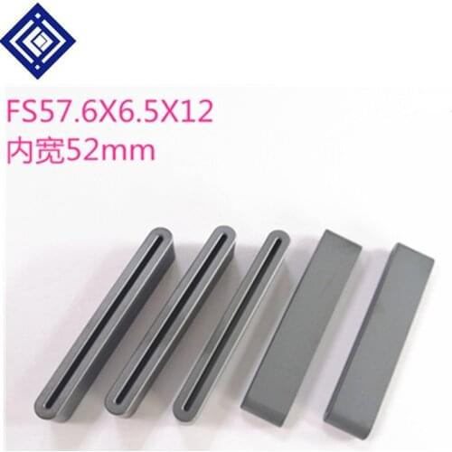 High quality nickel zinc ferrite FS7.6*6.5*12 high frequency smoothing flat magnet ring 40core flat cable magnet ring