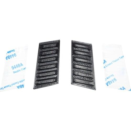 1/10th RC Crawler Accessory Engine Cover Air Intake Grille 2Pcs for