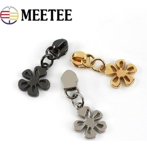 10pcs 5# Zipper Sliders for Nylon Metal Zippers Bag Zip Repair Kit Zipper Head for Clothes Jacket Coat DIY Sewing Accessories