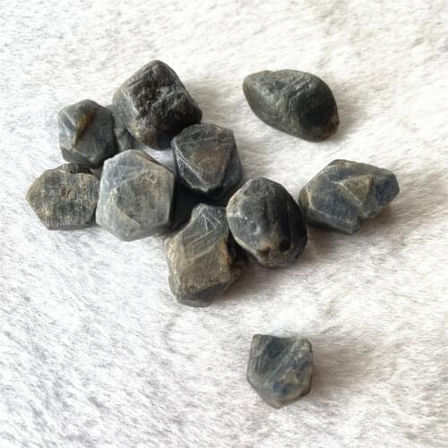 100g Natural Blue Sapphire Crystal Bulk Corundum Stone Rough Reiki Specimen
