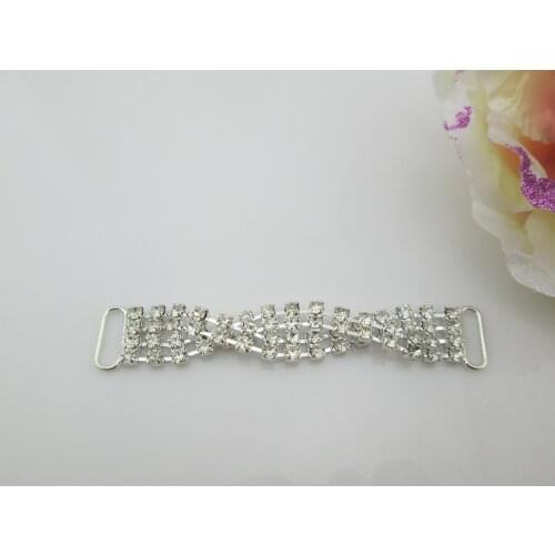 5pcs diamante rhinestone Bikini buckle