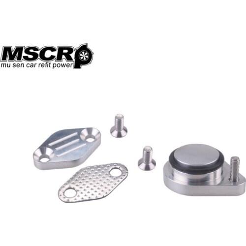 Aluminum LS EGR Delete Intake/Exhaust Block Off Plate for Silverado 4.8L 5.3L 6.0L LQ4