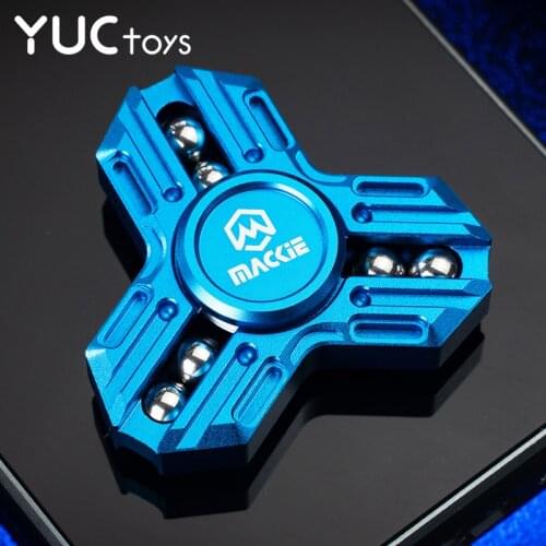 Aviation Aluminum Fidget Spinner Steel Ball EDC Metal Hand Spinner R188 Silent Bearing Stress Relieve Toy for Adults Kids Gift