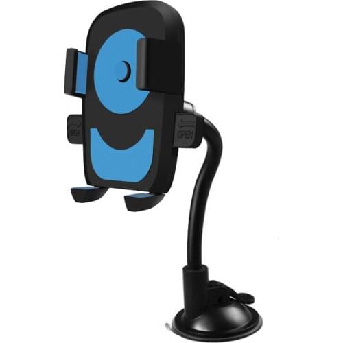 New Car Phone Holder Bracket Mount Cup Holder Universal Car Mount Mobile Suction Windshield Phone Locking Car-Accessories
