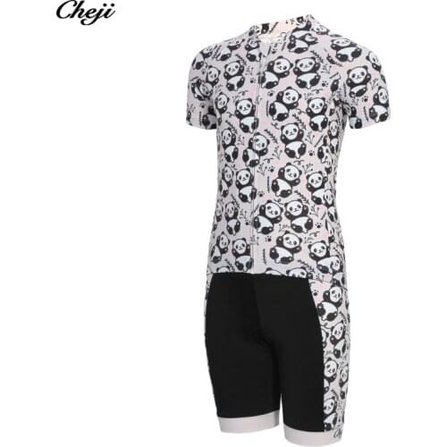 CHEJI Kids Cycling Jersey Short Sleeve Suit Boys and Girls Summer High Quality