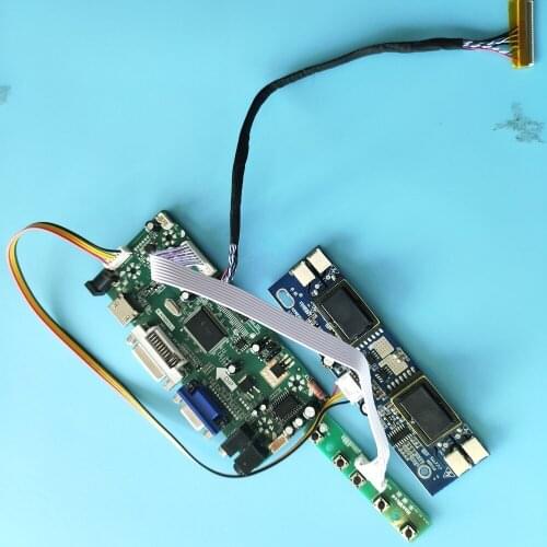 Kit for LM170E01-A6K1/LM170E01-A6K3 Controller Board Dispiay panel 1280x1024 30pin 4 lamps HDMI+DVI+VGA LCD Audio driver