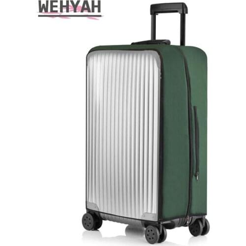 Wehyah Elastic Waterproof Protection for Luggage PVC Covers Suitcase Cover Travel Accessorie Dust Proof Cover Trolley Case ZY137