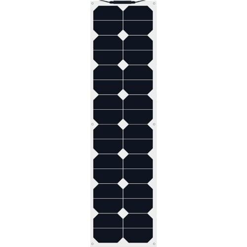 XINPUGUANG Solar Battery Flexible Solar Panel 50W 12V for Fishing Boat Cabin Camping Car High Quality Flexible Panels Cell China