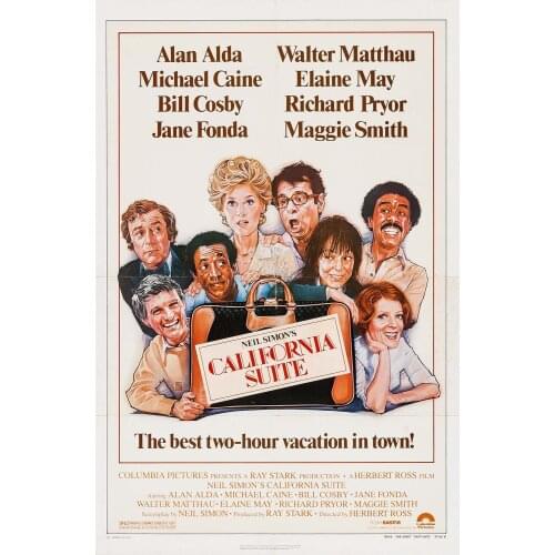 California Suite Movie Art Film Print Silk Poster Home Wall Decor 24x36inch