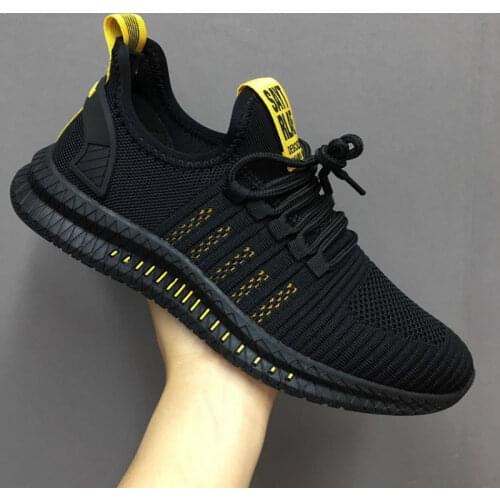 Fashion Men Sneakers Mesh Casual Shoes Lac-up Mens Shoes Lightweight Vulcanize Shoes Walking Sneakers Zapatillas Hombre
