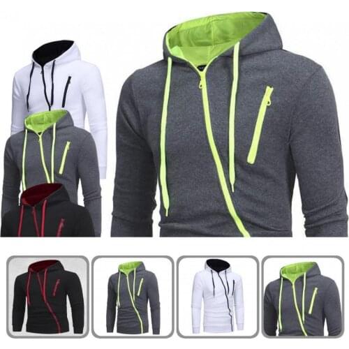 Slim Great Drawstring Winter Coat Casual Jacket Contrast Colors for Home