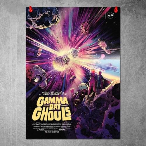 Canvas Print Gamma Ray Ghouls Poster Decorative Picture Modern Wall Art Paintings Home Decor No Frame