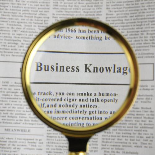 Portable Handheld 5X Magnifier 70mm Retro Matte Imitation Red Wood Handle Magnifier HD Eye Magnifier Handle Removable