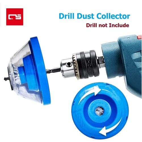 Drill Dust Cover Bowl Shaped Non-slip Suitable for 4-10mm Drill Bit Power Tool Impact Hammer Accessories Drill Dust Collector