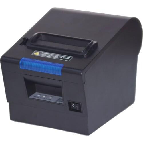 Most popular 80mm pos thermal printer receipt printer with USB+LAN+RS32 POS Printer