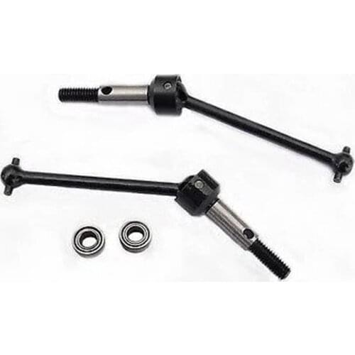 2PCS Universal Joint Drive Shaft CVD Dog Bone with Bearing for RC Car 3racing 3R Sakura CS D3 D4 DIY Acc